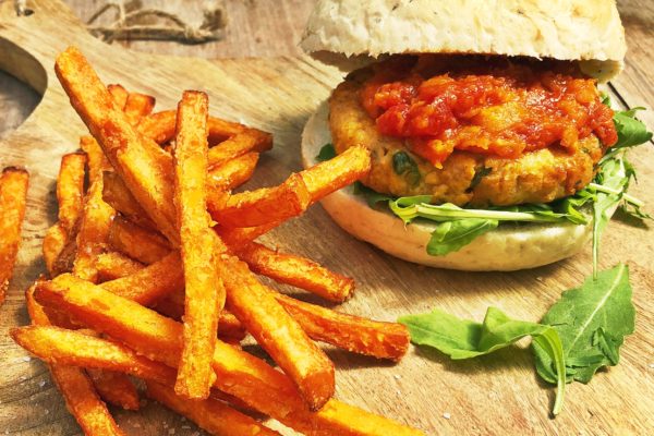 Hajé's vega burger