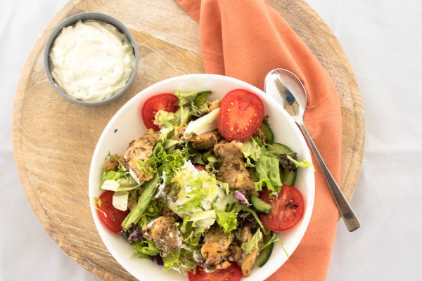 Salade griekse kip