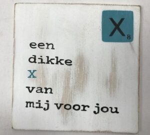 Houten onderzetter X Haje Shops