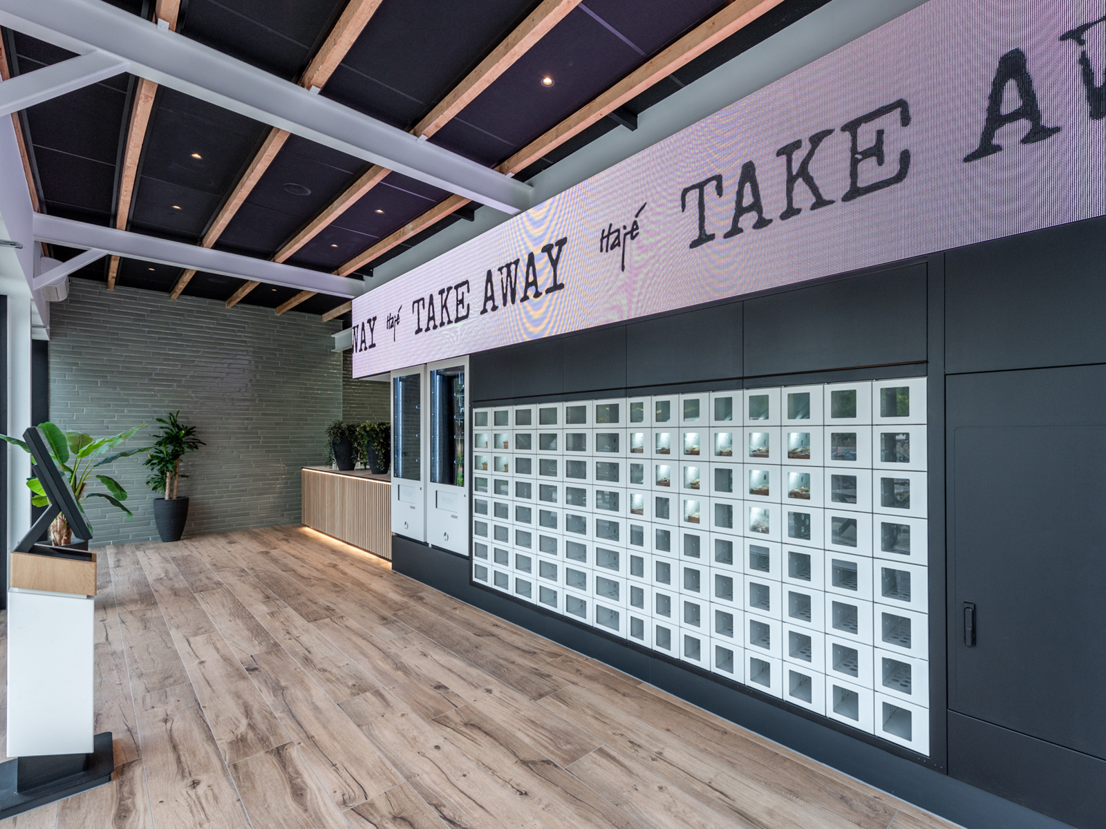 De Take Away met ‘food wall’ bij Hajé Nunspeet officieel geopend!